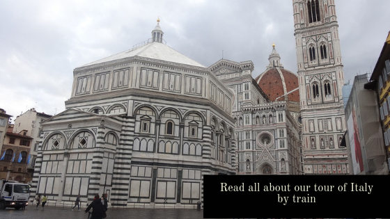 Read all about our tour of Italy by train