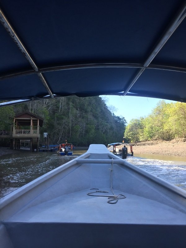 On the boat